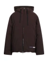 OAMC OAMC MAN JACKET DARK BROWN SIZE L POLYESTER, WOOL, POLYAMIDE, ELASTANE