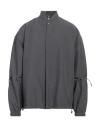 Oamc Man Jacket Lead Size Xl Polyester In Grey
