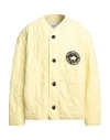 Oamc Man Jacket Pastel Yellow Size L Recycled Polyamide, Recycled Polyester In Yellow