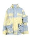 Oamc Man Jacket Sky Blue Size M Cotton In Blue