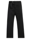 Oamc Man Pants Black Size M Cotton, Polyester