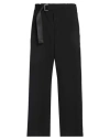 Oamc Man Pants Black Size Xl Polyester, Virgin Wool, Elastane In Black