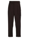 Oamc Man Pants Dark Brown Size 32 Polyester In Brown