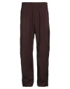 Oamc Man Pants Dark Brown Size L Polyester In Brown
