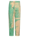 Oamc Man Pants Green Size M Cotton In Green