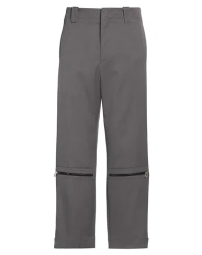 Oamc Man Pants Grey Size 32 Virgin Wool In Gray