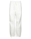 Oamc Man Pants White Size Xl Cotton