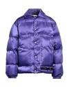 Oamc Man Puffer Purple Size L Polyamide, Polyester