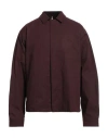 Oamc Photograph-print Shirt Jacket In Purple