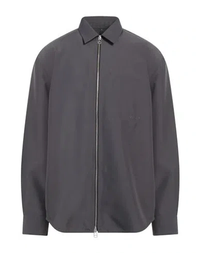Oamc Man Shirt Lead Size M Polyester In Grey