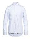 Oamc Man Shirt Light Blue Size S Cotton In Blue