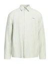 Oamc Man Shirt Light Green Size L Acetate, Viscose