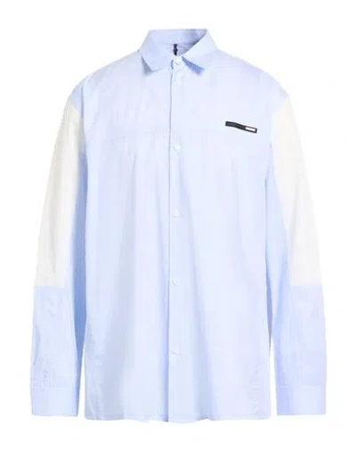 Oamc Man Shirt Sky Blue Size Xl Cotton