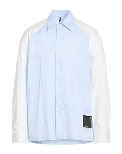 Oamc Man Shirt Sky Blue Size Xl Cotton