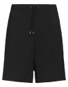 Oamc Drawstring Press-crease Shorts In Black