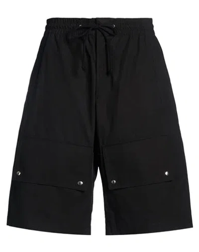 Oamc Man Shorts & Bermuda Shorts Black Size Xl Cotton