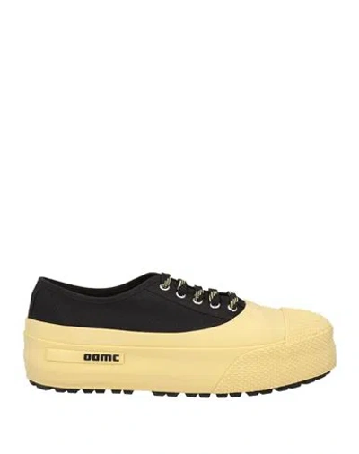 Oamc Man Sneakers Black Size 11 Textile Fibers