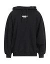 Oamc Man Sweatshirt Black Size Xl Cotton