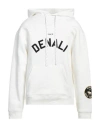 Oamc Man Sweatshirt White Size Xl Cotton, Elastane In White