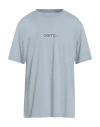Oamc Man T-shirt Sky Blue Size S Cotton
