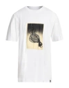 OAMC OAMC MAN T-SHIRT WHITE SIZE XL ORGANIC COTTON, SILK, ELASTANE