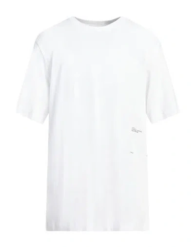 Oamc Man T-shirt White Size Xxl Organic Cotton, Elastane