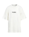 Oamc Man T-shirt White Size Xxl Organic Cotton, Elastane