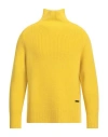 Oamc Man Turtleneck Yellow Size L Wool In Yellow