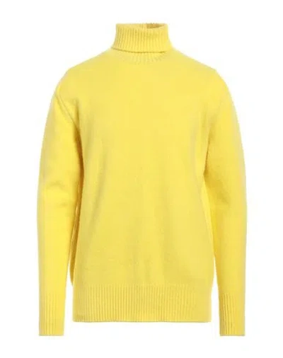 Oamc Man Turtleneck Yellow Size S Wool