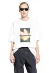 Oamc Peacemaker Bird Tshirt In White
