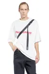 Oamc Man White T-shirts & Tank Tops In White