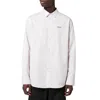 Oamc Graphic-print Long-sleeve Shirt In Grey