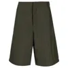 Oamc Men's Forest Wide-leg Bermuda Vapor Shorts