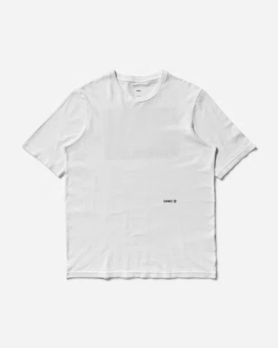 Oamc Men S Printed T-shirt In White