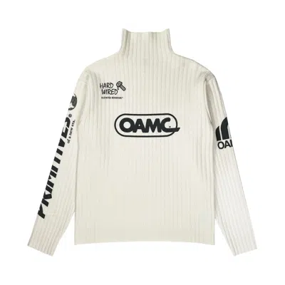 Pre-owned Oamc Moto Rollneck 'ecru' | White | Men's Size Xl