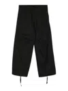 Oamc Turner Drawstring Trousers In Black