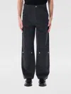 Oamc Knee-pockets Trousers In Black