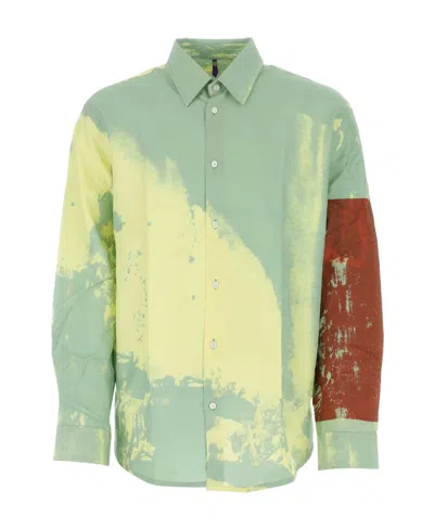 OAMC MULTICOLOUR-PRINT COTTON SHIRT