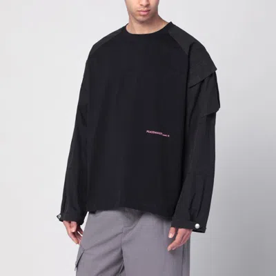 OAMC OAMC PEACEMAKER BLACK COTTON SWEATER