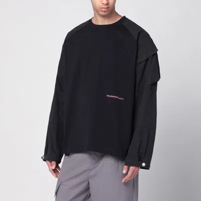 OAMC OAMC  PEACEMAKER BLACK COTTON SWEATER