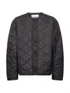 Oamc Peacemaker Quilted Jacket In Black