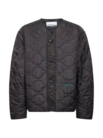 Oamc Peacemaker Black Ripstop Nylon Combat Jacket/liner