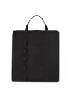 Oamc Peacemaker Carry-handle Tote Bag In Black