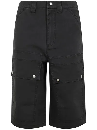 Oamc Peacemaker Oamc Chino Short In Black