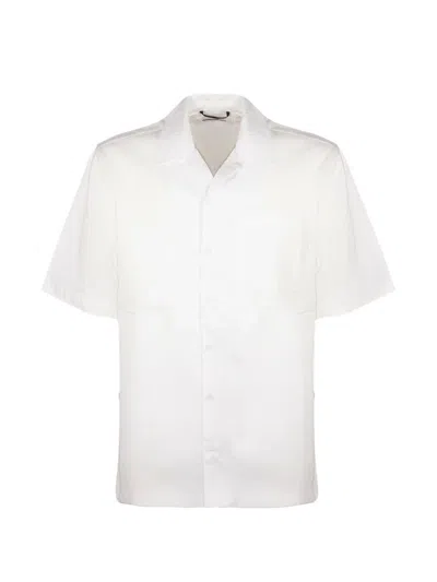 Oamc Peacemaker Graphic-print Shirt In White