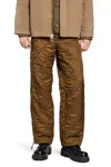 Oamc Peacemaker Liner Pants In Brown