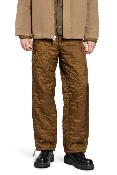 Oamc Peacemaker Liner Pants In Brown