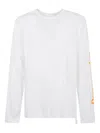 Oamc Peacemaker Long Sleeves Pocket Tee In White