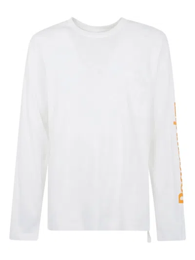 Oamc Peacemaker Long Sleeves Pocket Tee In White