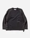 Oamc Peacemaker Men S Cargo Longsleeve T-shirt In Black